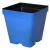 ZZZ T. O. Plastics 03.50 Sq Pot Square Vacuum Deep 350 Blue 450 Per Case Minimum Order Quantity Needed