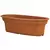 HC 12" Panterra Oval Planter Clay Akro Mils