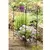 Panacea 33" Scroll 2 Tier Plant Stand Black
