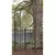 Panacea 90"x50"x18" Arched Arbor With Gate