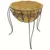 Panacea 16" Plant Stand With Liner & Finial Black