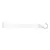 Landmark 22In Double Clip Auto Hanger White 25 Per Bag