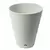 Algreen 18.5" Round Ribbed Planter White