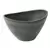 Algreen 16"Dx12"x10"H Wave Bowl Charcoal Marble