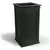 Algreen 27" Covington Pillar Self Water Planter Black