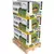 Centurion 36pc 2.5gal Bucket Collapsible Green & Gray Display