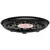 CWP 12" Black Carpet Saver Saucer