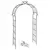 Deer Park Candy Cane Arch