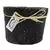 Exotic Pebbles Pots Black 6" Cache
