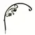 Hookery 16" Green Hanger With Scroll
