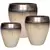 MCarr 12pc Tall Hipster Planter Pallet Gold Yellow Cream