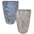 MCarr 12PC Tall Round Pltr Plt Mixed Colors