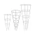 Cassie Cages 300pc 33" & 42" 3 Ring 4 Leg, 54" 4 Ring 4 Leg Combo