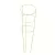Panacea 54" Yellow Tomato Cage 4 Leg 4 Ring