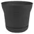 Bloem 10" Saturn Planter Charcoal