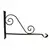 Hookery 18" Heavy Duty Forged Hanger With Scroll