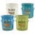 MCarr 4PC 7.9" Dairy Cow Planter Set