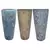 MCarr 15PC Tall Round Pltr Plt Mixed Colors