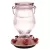 Perky Pet 24oz Glass Top Fill Hummingbird Feeder Rose Gold