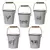 Panacea 7.5" Milkhouse Farm Animal Bucket Planter