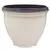 Southern Patio 15" Heritage Planter Ivory