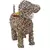 Gardener Select 13" Medium Dog Rattan Rope Topiary 12/CS