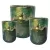 MCarr 12PC Tall Round Plt Volcanic Fall Green