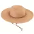 Sloggers Womens Braided Hat Dark Brown Med UPF 50+