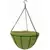 Gardener Select 14" Jute Hanging Basket Green with Coco Liner 6/CS