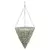 Gardener Select 14" Cone Hanging Basket White Wicker 20/CS