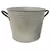 Gardener Select 11.8" White Metal Planter with Handles