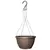 Grower Select 12.00 Dune Hanging Basket with Hanger Brushed Champagne 50/CS