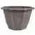 Grower Select 11.00 Octagon Planter Aged Cappuccino Tan Brush on Brown 1.64gal - 11in OD x 7.5in H x 6.37 BD 45/CS