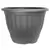 Grower Select 21.00 Castella Planter Aged Black 12.6gal 15/CS - 21in OD x 15in H