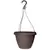 Grower Select 10.50 Cove Combo Hanging Basket, with Hanger, Cappuccino, 66 per Case, 10.51in OD x 6.75in H, 1.68Gallon