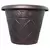 Grower Select 14.00 Lattice Pot Black / Copper 3.5gal 30/CS - 13.8in Top OD x 8.3in Base OD x 10.3in H