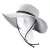 Sloggers Womens Braided Hat Two Tone Grey