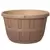 GROWER SELECT 10IN BUSHEL POT TAN W/BROWN WASH 24/CS