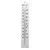 Headwinds 15.5" EZ Read In/Out Thermometer White