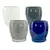 MCarr 16PC 5.3" Egg Cache Pot w/ Saucers