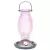 Perky Pet 16oz Cranberry Pink Glass Hobnail Vintage Hummingbird Feeder