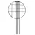 Bosmere18" Grid Flower Support w/ 25" Legs