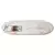 Plastec 6"x12" Plantpak Saucer Oval Clear