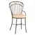 Deer Park Imperial Chair With Tan Cushion Black