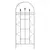 Deer Park 72" x 30" Finial Trellis Black
