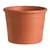 Deroma 5.52" Cylinder Pot Terra Cotta Case Pack