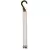DLN E10L Long 3-Strand Plastic Hanger Chocolate Brown 50/BG 9BG/CS