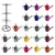 Gardener Select 65pc Watering Can Spinner Rack Display Traditional Selection