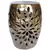 MCarr 19" Starburst Garden Stool Brown Cream