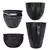 MCarr 26pc Techno Planter Glossy Black
